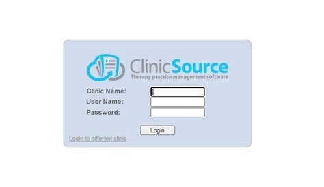Help users access the login page while offering essential notes during the login process. . Clinicsource secure portal login